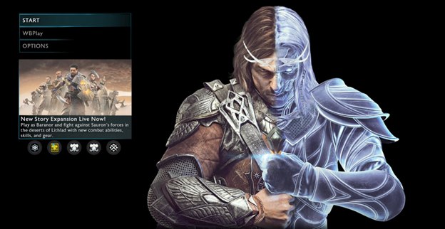 middle earth shadow of mordor controls pc